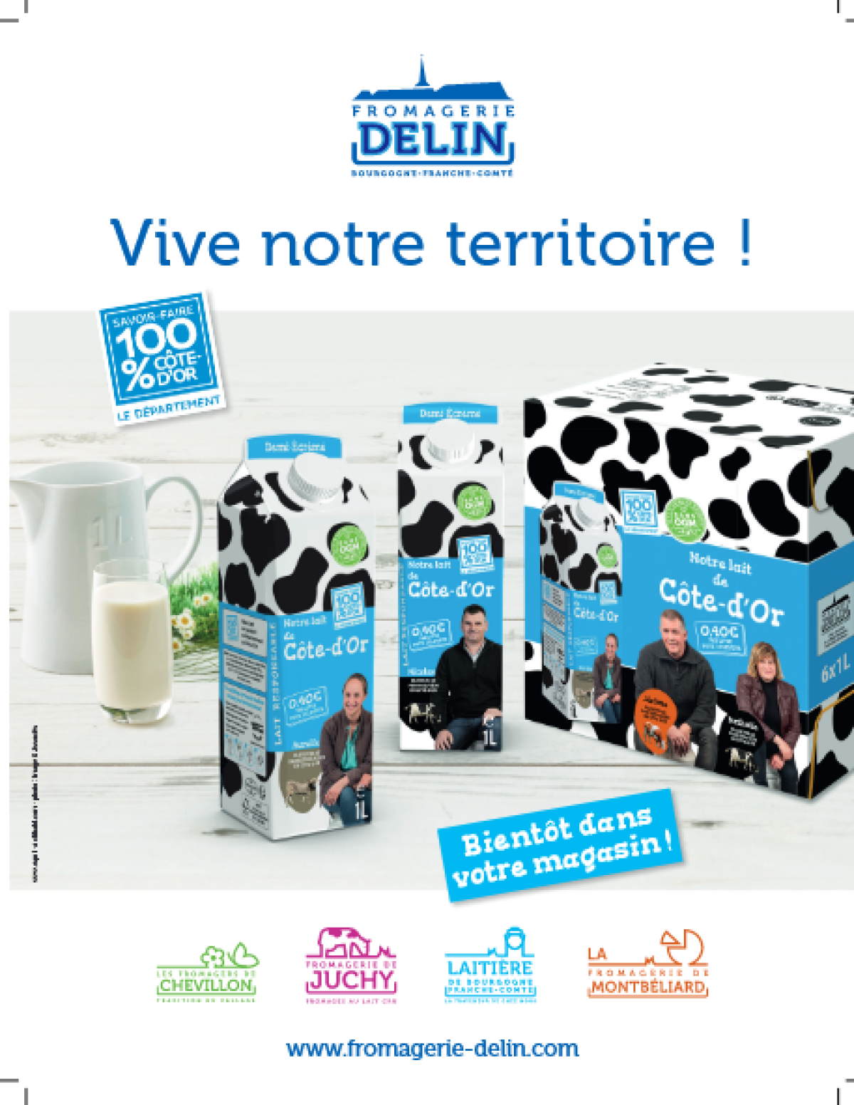 La Fromagerie Delin Lance Une Brique De Lait 100 Côte Dor La Gazette Bourgogne 