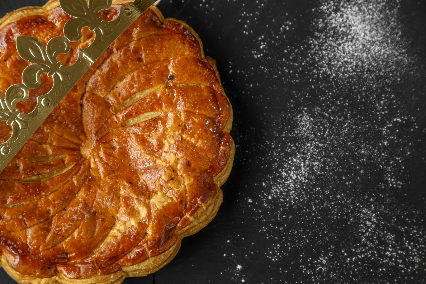 couronne de la galette des rois Stock Photo