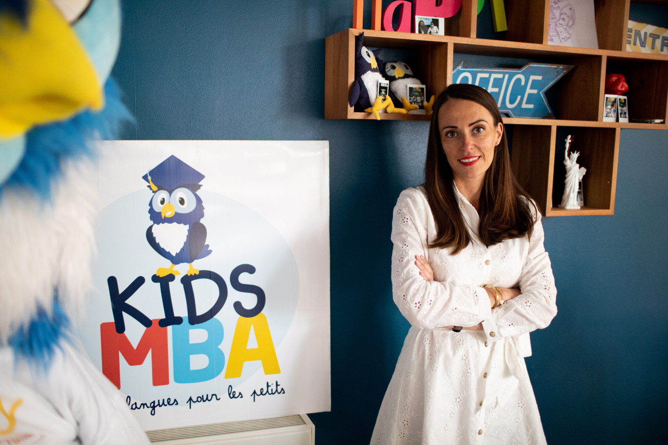 Julie boucon, co-fondatrice de Kids MBA, éditrice de Holy Owly. (© Kids MBA / Holy Owly)