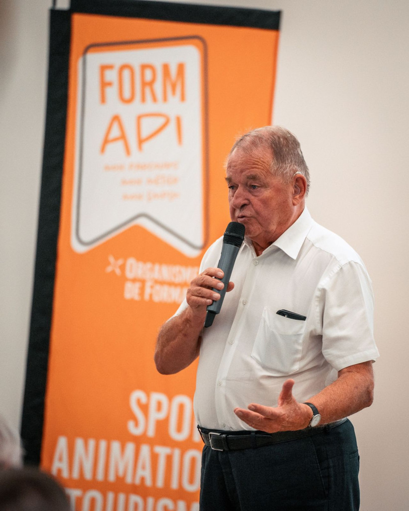 Bernard Depierre a lancé Formapi il y a 30 ans avec la volonté de combler un manque dans les formations autour du sport et de l’animation. ( ©Formapi)