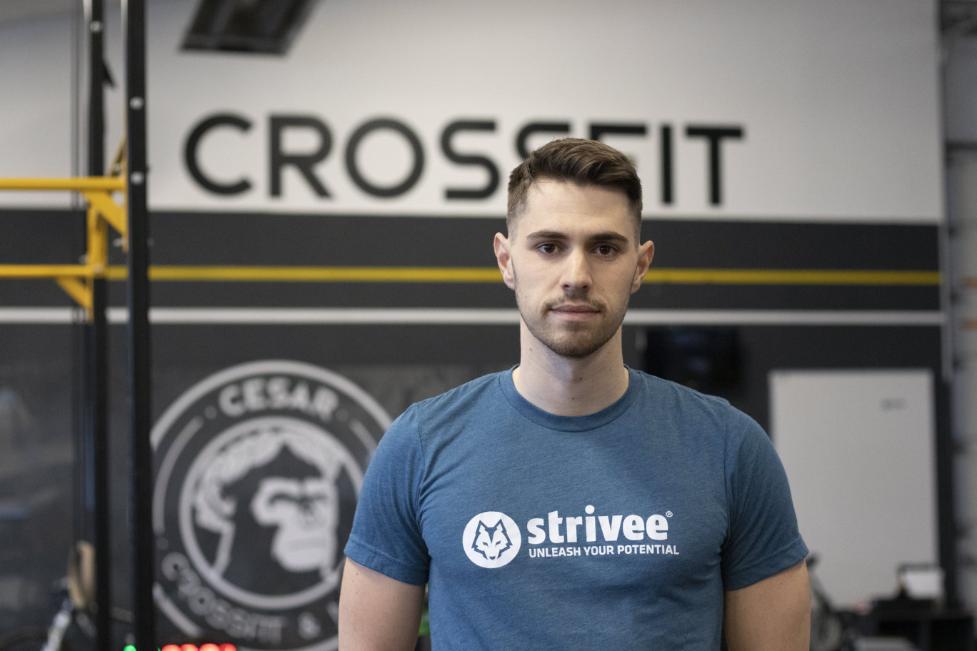 Kevin Boirel apporte une solution digitale aux salles de crossfit et aux sportifs. (© Strivee)