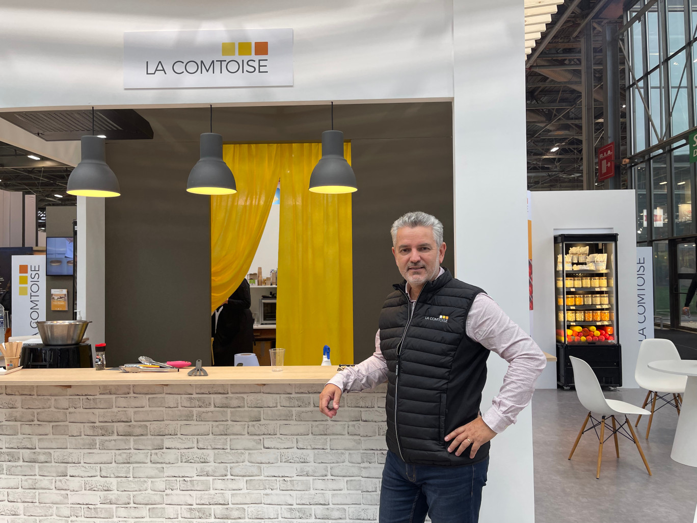 Patrice Viala, CEO de La Comtoise, se dit « très confiant » pour l’avenir du food service. (© Aletheia Press / C. De Martino)