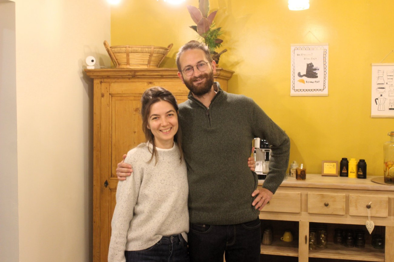 Coralie Dada et Alexandre Bretton. (c) Coworking Autun 