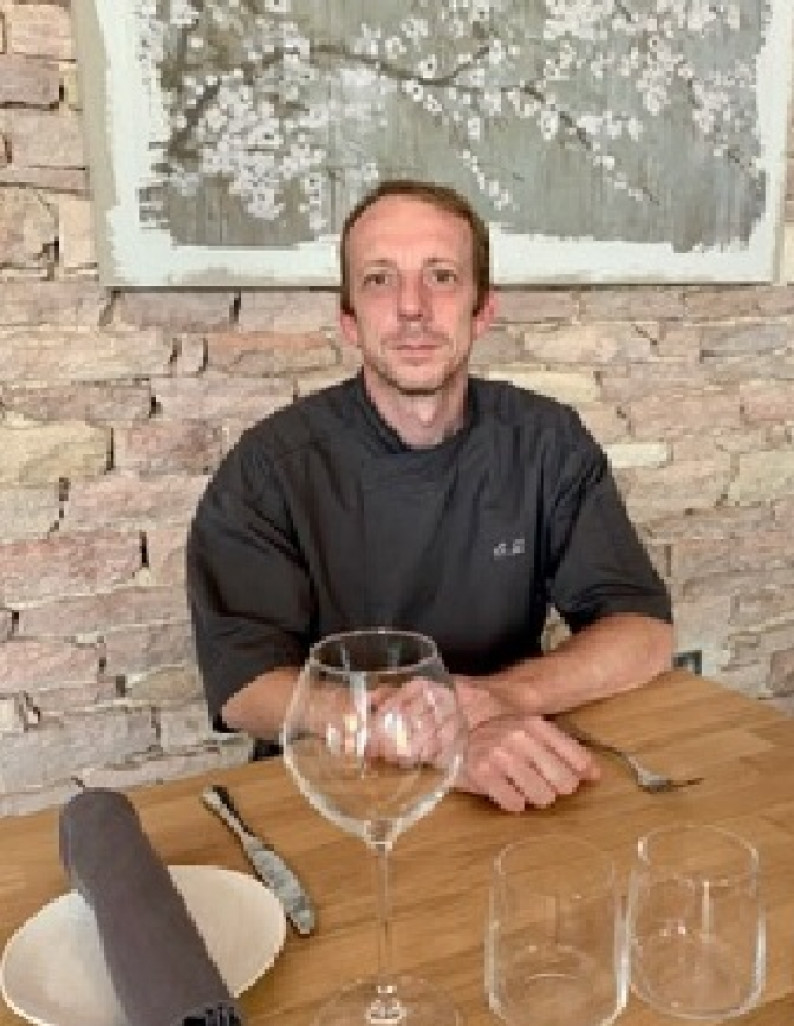 Le chef cuisinier Sébastien Dorier, dirigeant de la Maison Minori