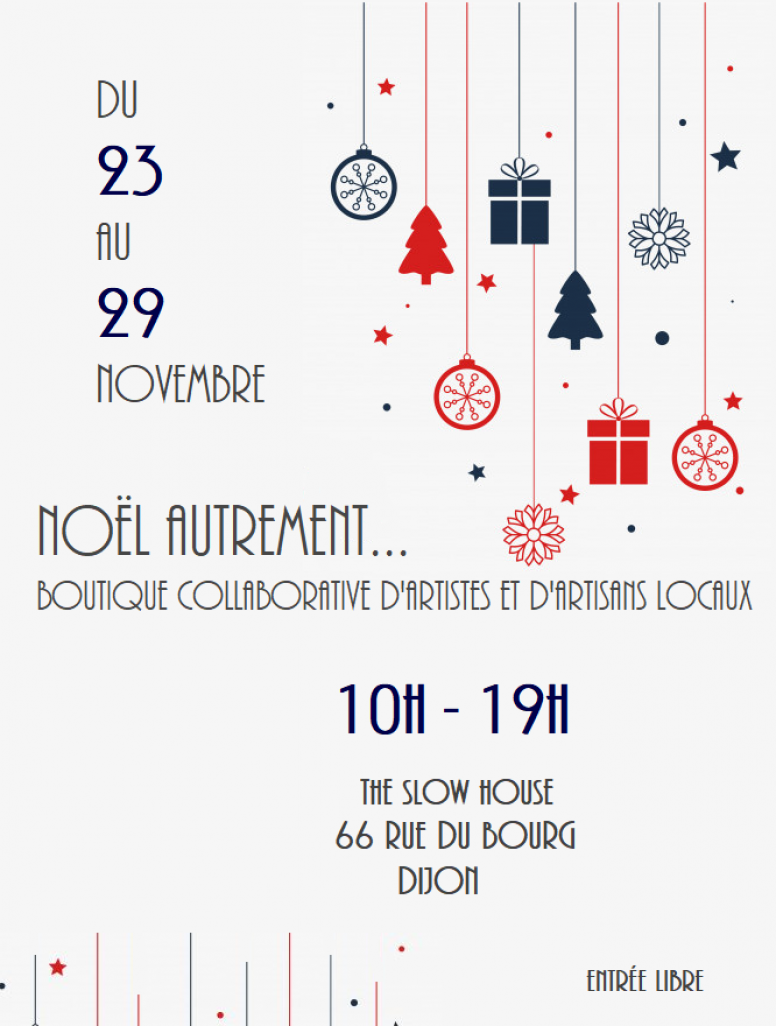 Annulation de la boutique collective de Noël à Dijon